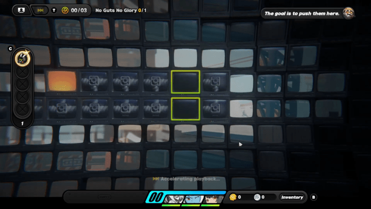 Push the Colored Tiles to the Green Box