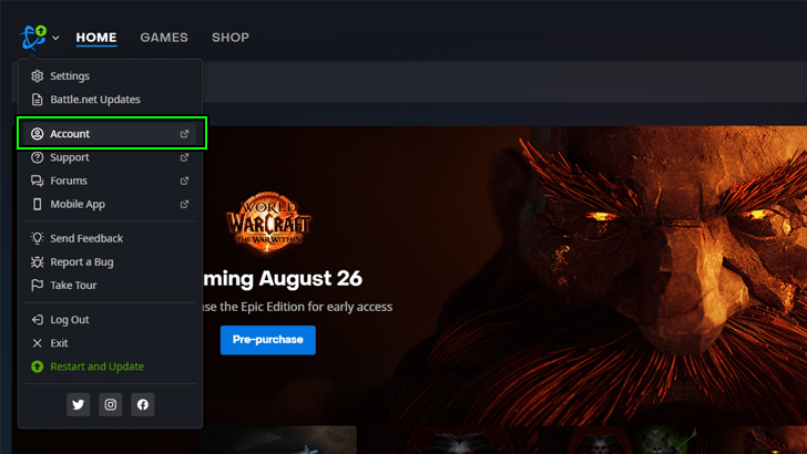 Black Ops 6 - BNet Settings