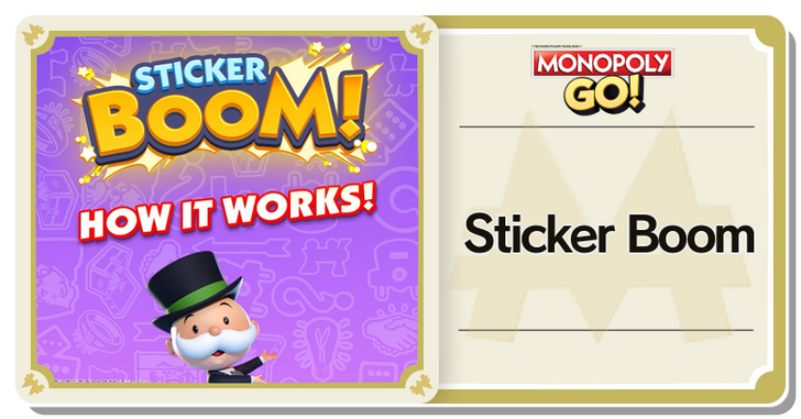 Monopoly GO - Sticker Boom
