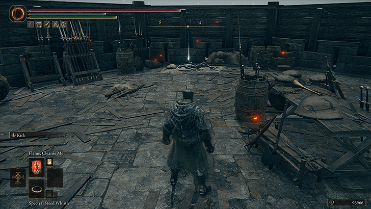 Great Turtle Shell on a Corpse