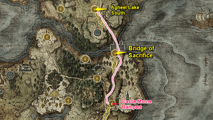 How to Get to Castle Morne Rampart