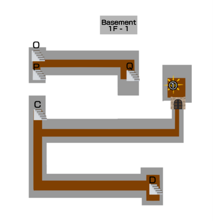Baramos Castle Basement Floor 1-1