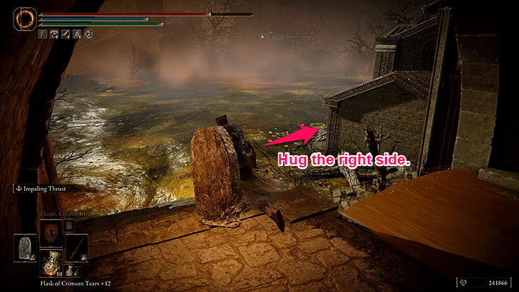 Hug the Right of the Poison Swamp