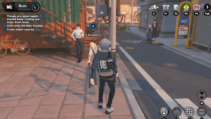 Chat With Old Man Rhodes