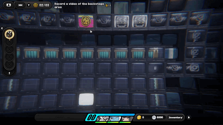 Head Into the Backstage Area