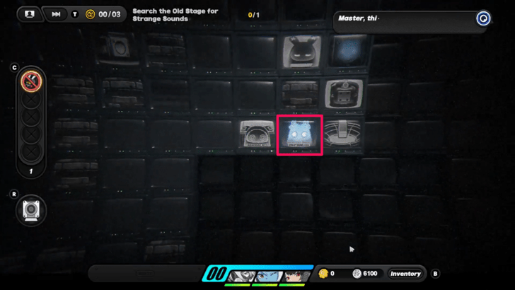 Go to the Ghost Tile While Using the Camera