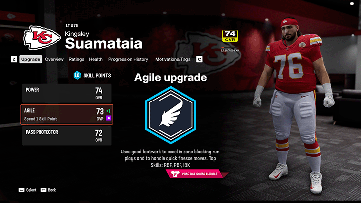 Madden NFL 25 - Upgrading Player Archetype