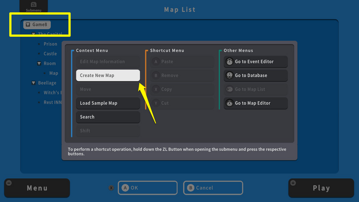RPG MAKER WITH Create Map