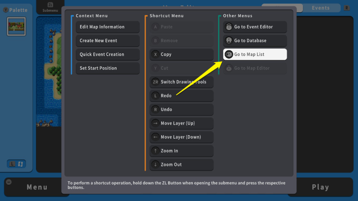 RPG MAKER WITH Map List
