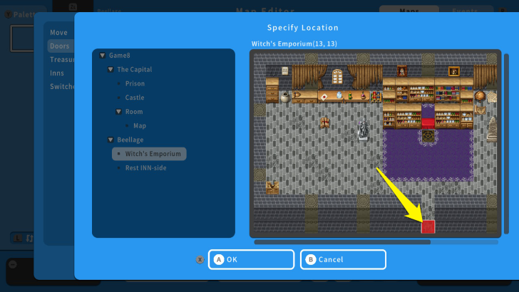 RPG MAKER WITH Door Event