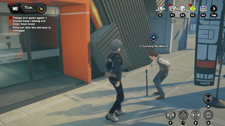 Talk to the Cursing Old Man in Lumina Square