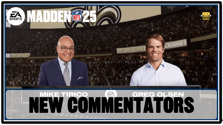 MADDEN NFL 25 - Commentators Top Banner