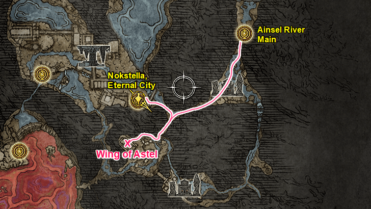 Reach the Ainsel River Region