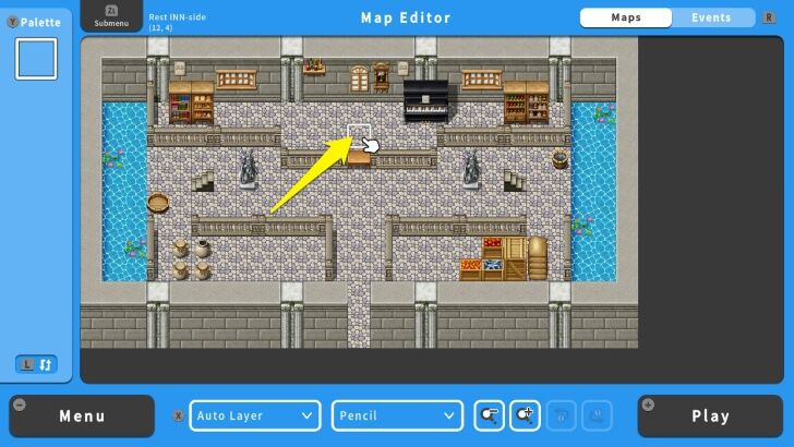 RPG MAKER WITH NPC INN