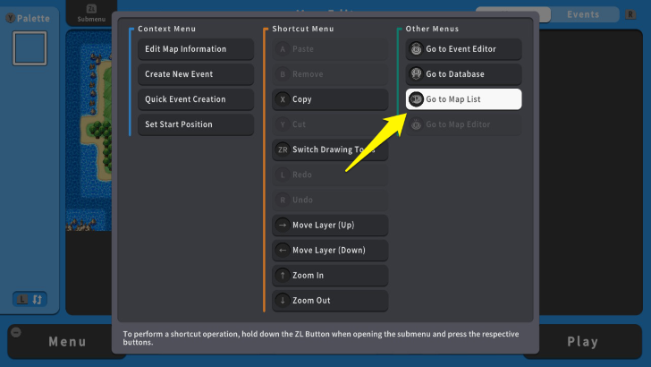 RPG MAKER WITH Map List