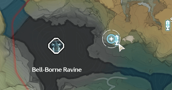 First Photo Location - Bell-Borne Ravine