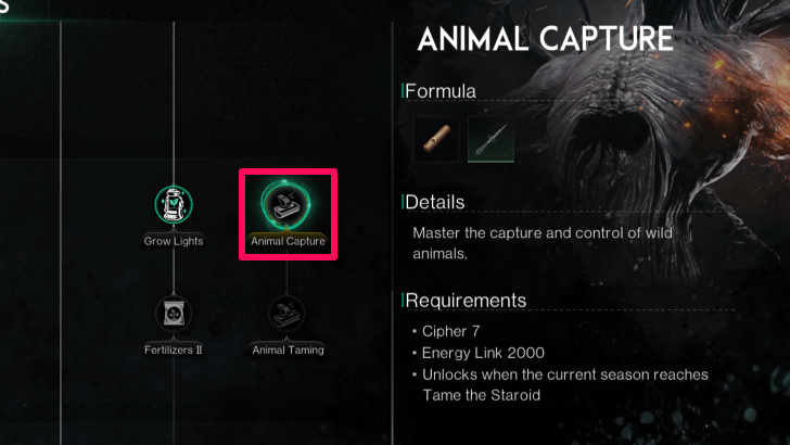 Once Human - Animal Capture Memetics Node