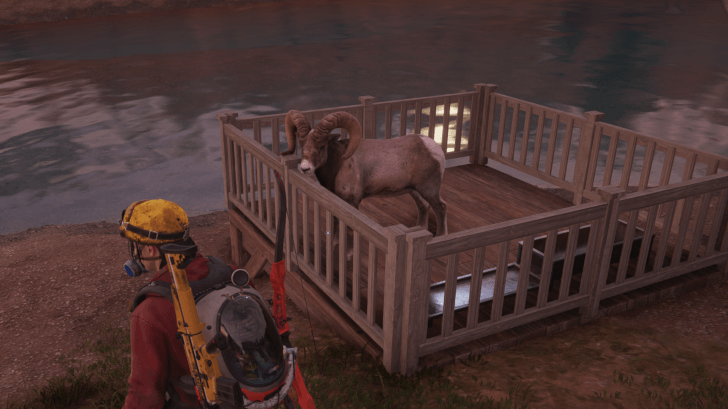 Once Human - Ram in an Enclosure