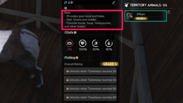 Once Human - Animal Preferences