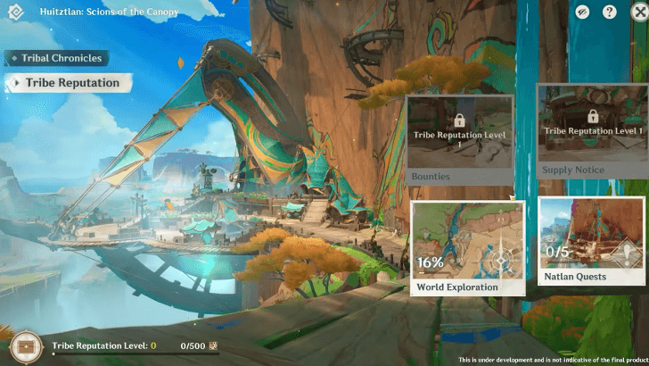 Genshin - Natlan Reputation System - Obsidian Totem Pole + Tribal Chronicles