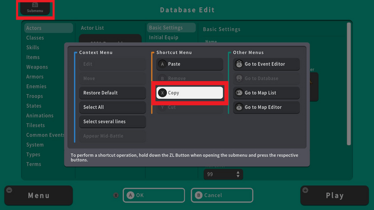 Copy Character Template