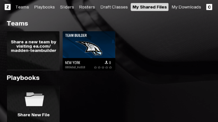 Madden NFL 25 - Team Builder in Download Center