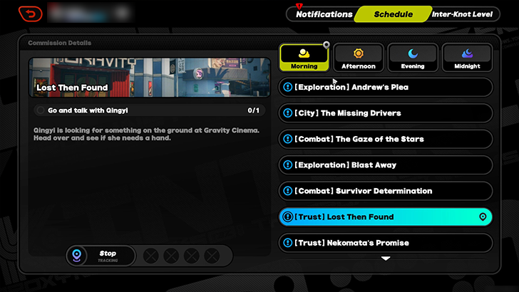 Lost Then Found Schedule Close Unlock