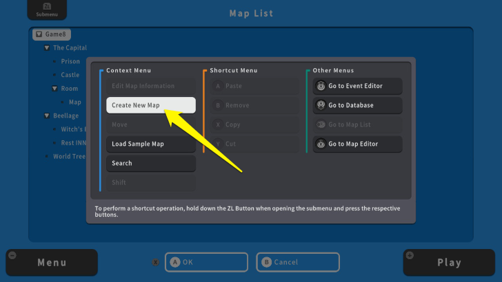 RPG MAKER WITH New Map