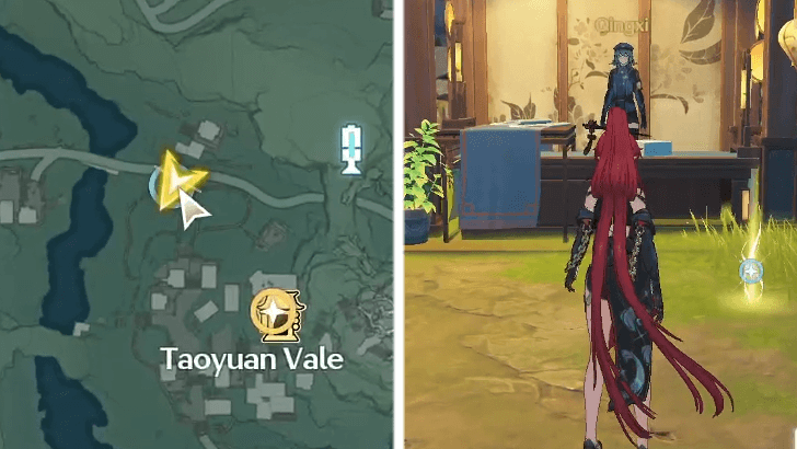 Stall located northeast of the Moon-Chasing Festival stall