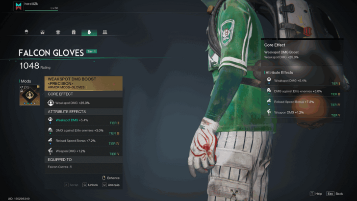 Once Human - Suffixes