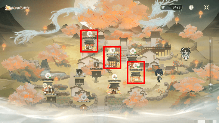 Wish Upon the Mopon III - Build the Required Stalls