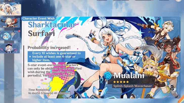 Genshin - Capturing Radiance - Only in Character Wishes