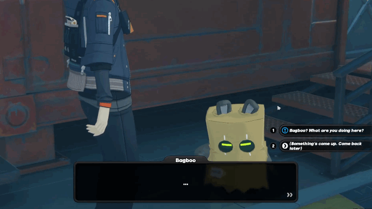 Talk to Bagboo Near the Remodeling Shop