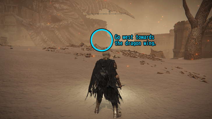 Ashen Capital Dragon Wing Direction