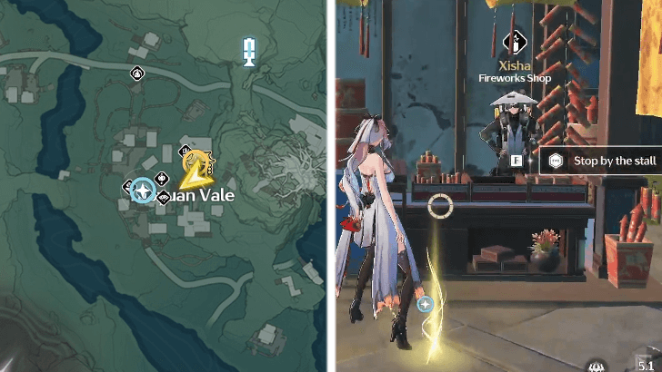 Head to Fireworks Shop