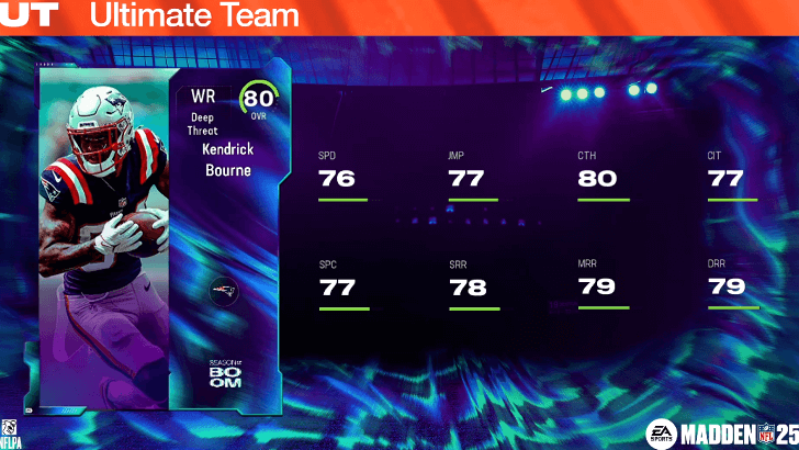 Madden NFL 25 - Kendrick Bourne Ultimate Team