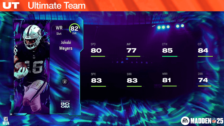 Madden NFL 25 - Jakobi Meyers Ultimate Team
