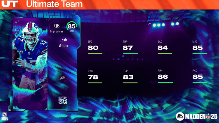 Madden NFL 25 - Josh Allen Ultimate Team