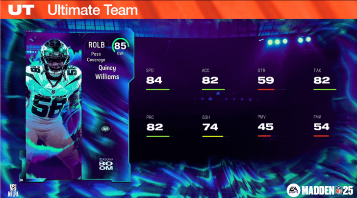 Madden NFL 25 - Quincy Williams Ultimate Team