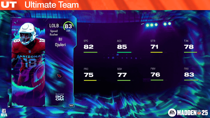 Madden NFL 25 - BJ Ojulari Ultimate Team