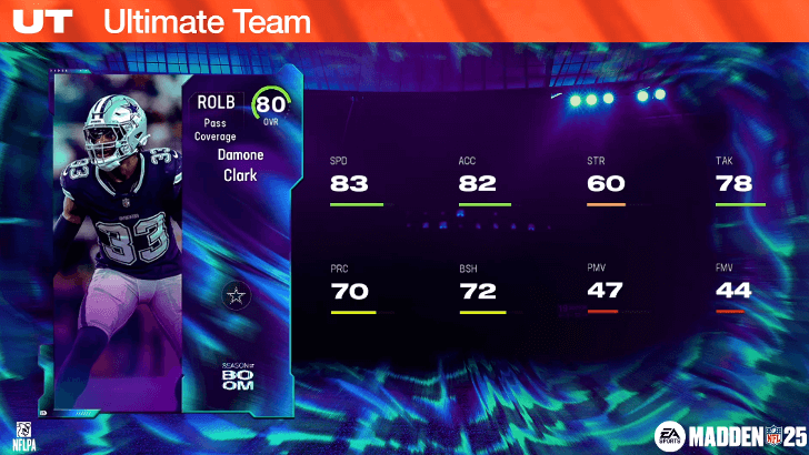 Madden NFL 25 - Damone Clark Ultimate Team