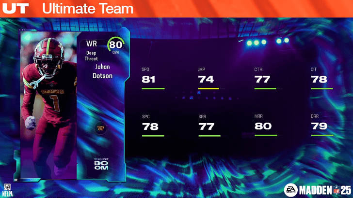 Madden NFL 25 - Jahan Dotson Ultimate Team