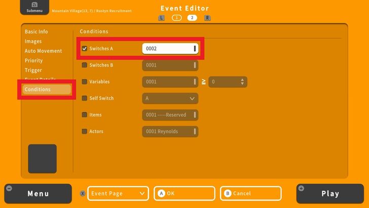 Conditions Recruitment