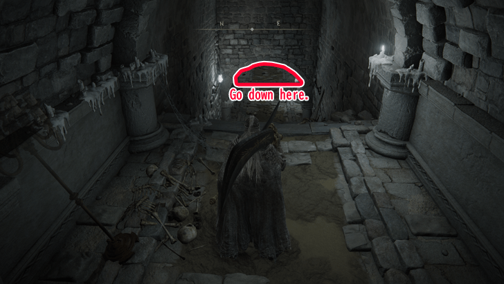 Scorpion River Catacombs Hatchet Imp Step 2