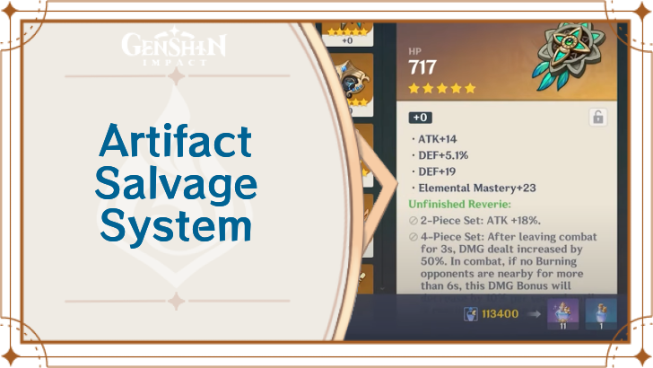 Genshin Impact Artifact Salvage System Guide