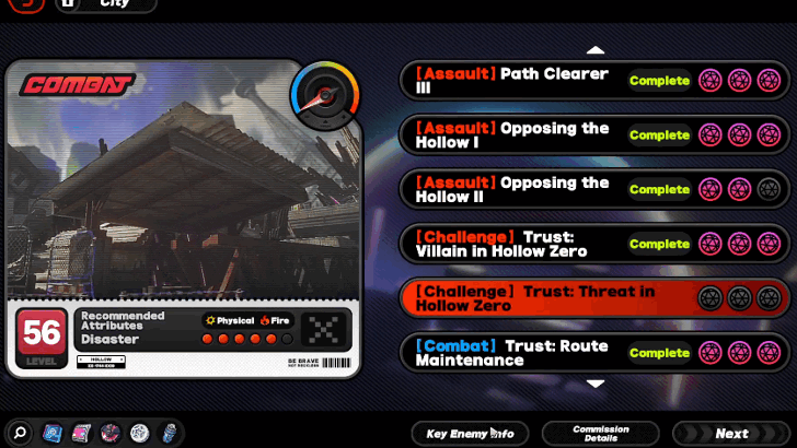 Access the Commission in the HDD