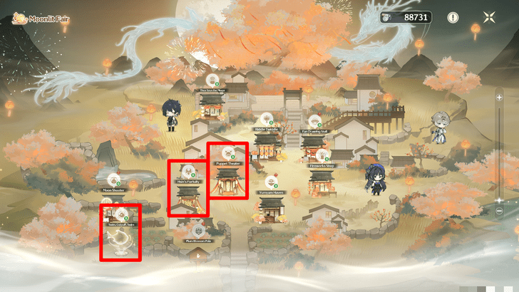 Wish Upon the Mopon IV - Build Required Stalls