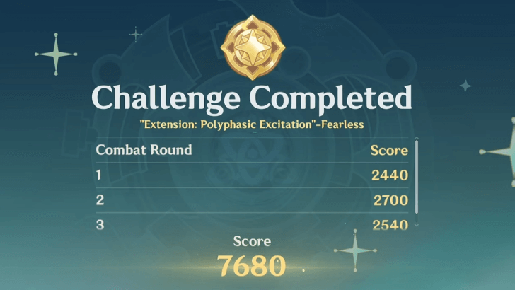 Genshin - Stage 5 5000 Points