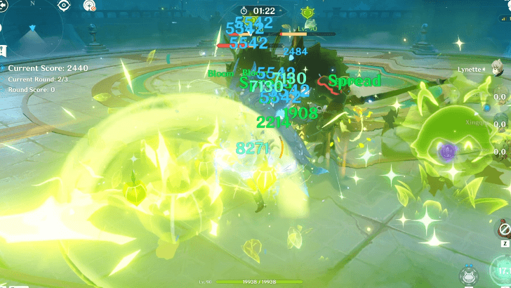 Genshin - Hyperbloom Second Round