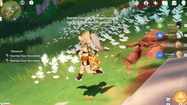 Genshin - Traces of Artistry - Collect Items